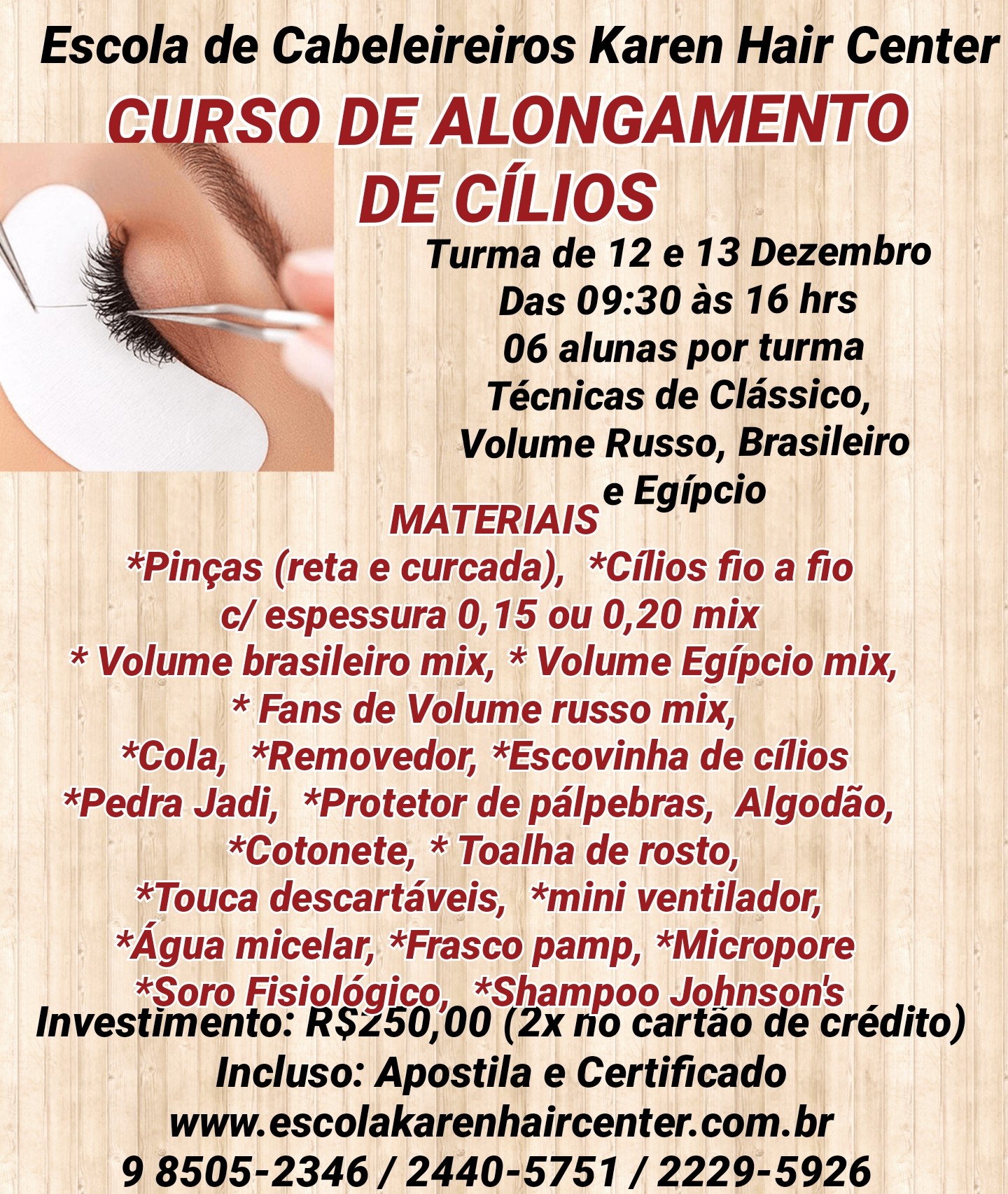 CILIOS DEZEMBRO SIMONE