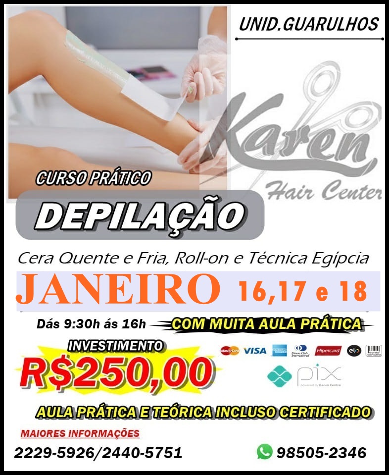 DEPILAÇÃO JANEIRO 2023