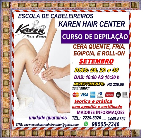 DEPILAÇÃO SETEMBRO FACE