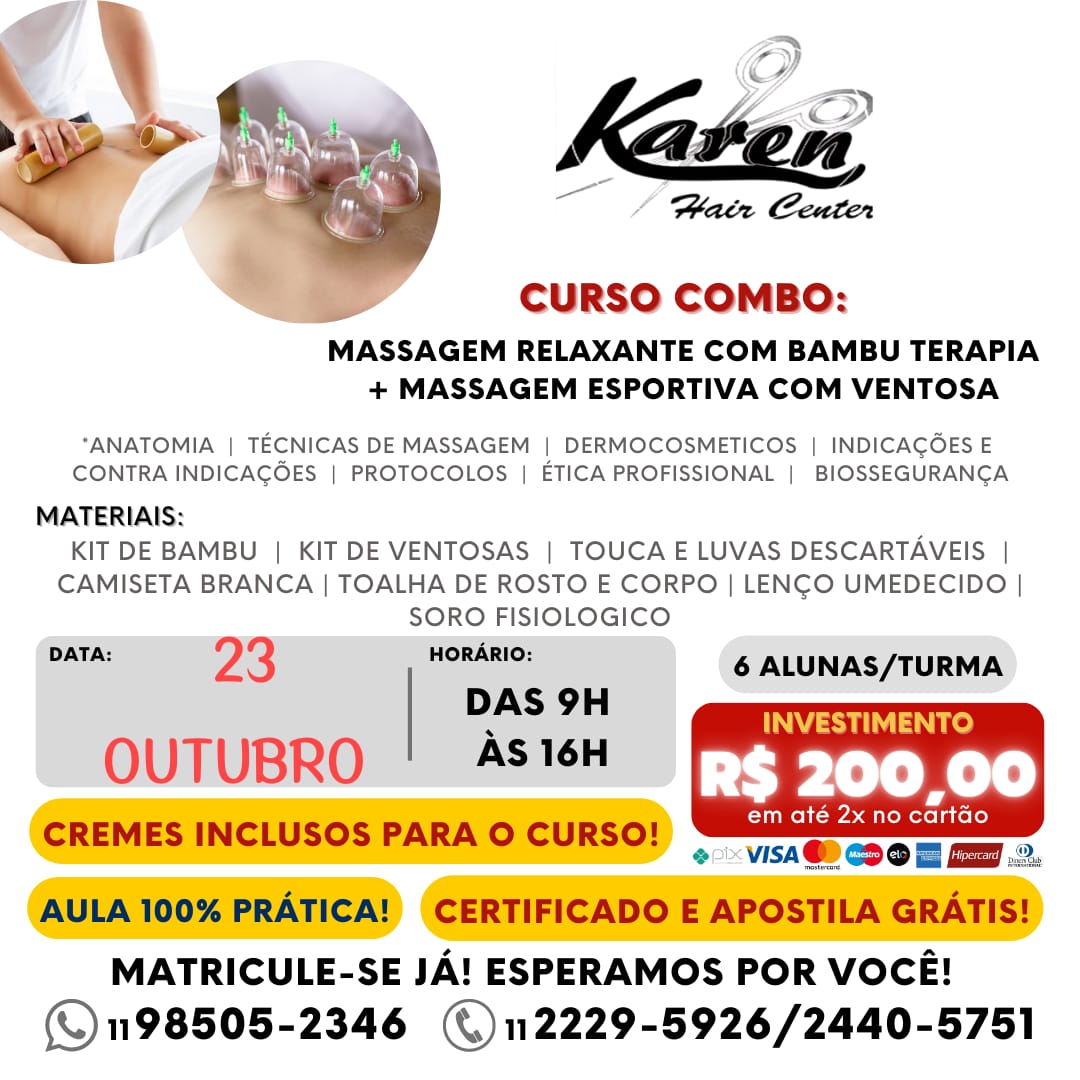MASSAGEM COMBO OUTUBRO