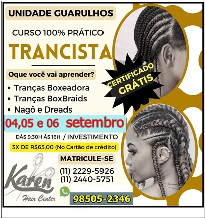 TRANÇAS setembro 2023