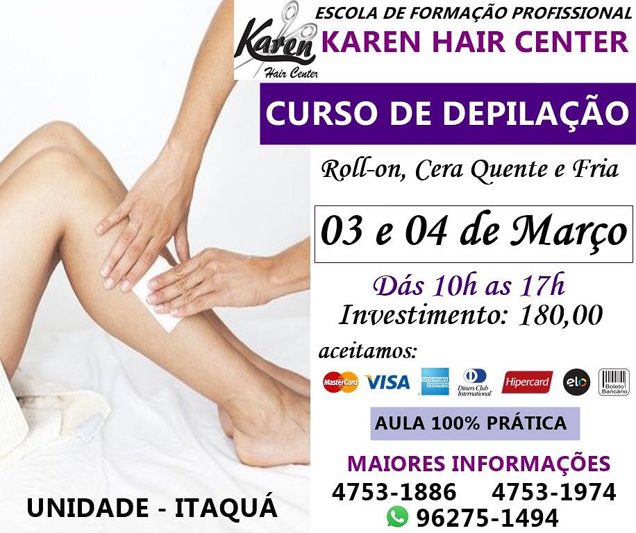 curso depilacao itaqua