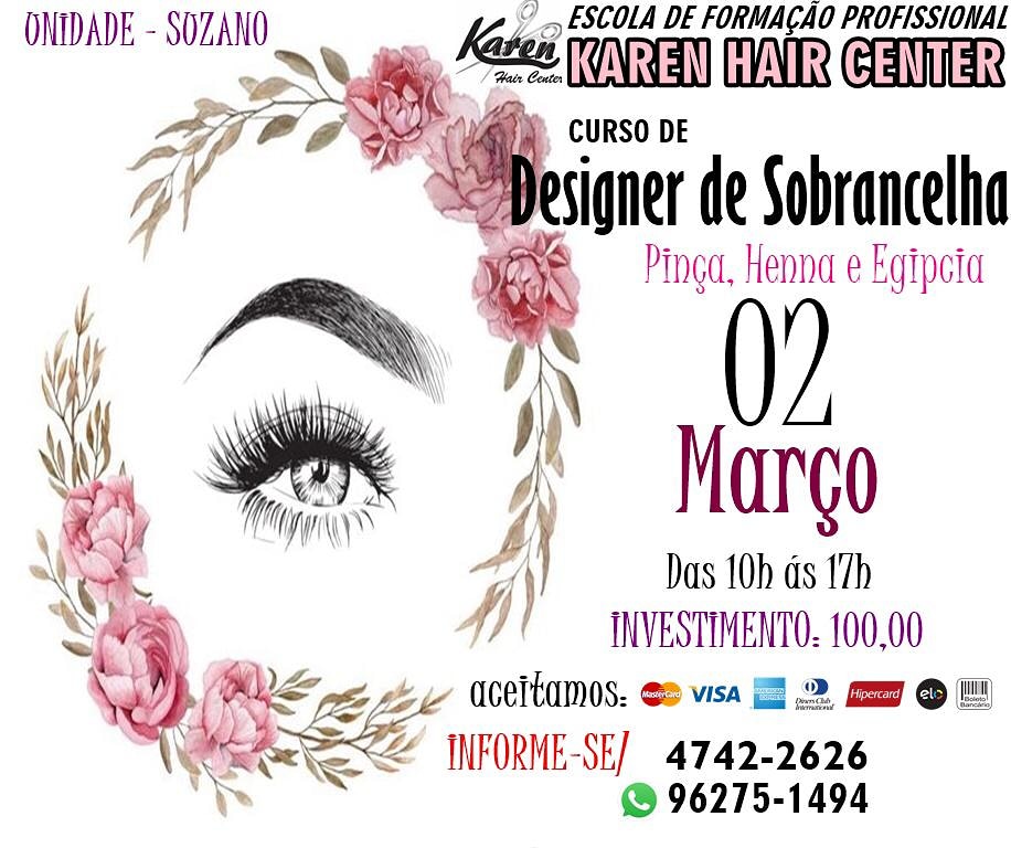 curso design sobrancelha suzano